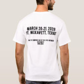 Herren Basic T-Shirt (Rückseite)
