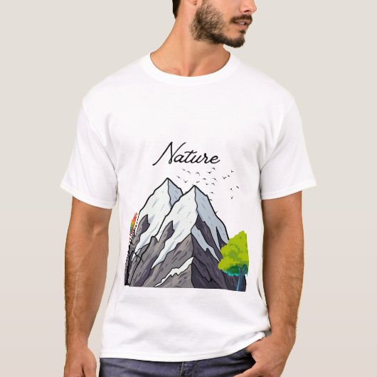 Herren Basic T-Shirt (Vorderseite)