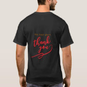 Herren Basic T-Shirt (Rückseite)