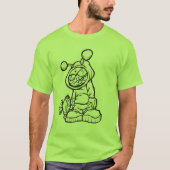 Herren Basic T - Shirt ATL AUSSERIRDISCHEN !!! (Vorderseite)