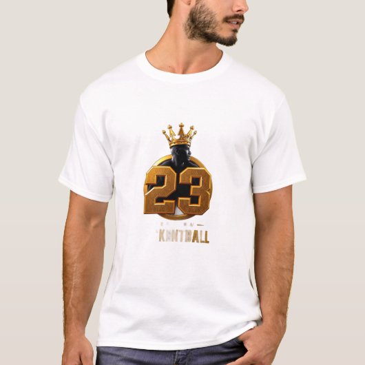 Herren Basic T-Shirt BASKETBALL (Vorderseite)