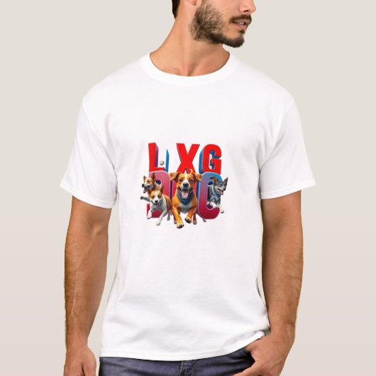 Herren Basic T-Shirt DOG (Vorderseite)