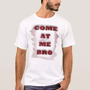 Herren Basic T-Shirt mit Zitat/Komm ran