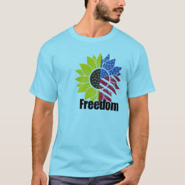 Herren Basic T-Shirt Patriotisches amerikanisches
