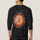 Herren Basic T-Shirt Sweatshirt (Rückseite)