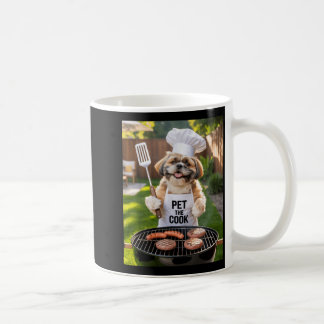 Herren Bbq Barbecue Hausgemacht Der Koch Hund Vate Kaffeetasse