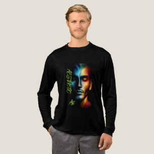 Herren Bella+Canvas Tri-Blend Langarmshirt, So Shirt