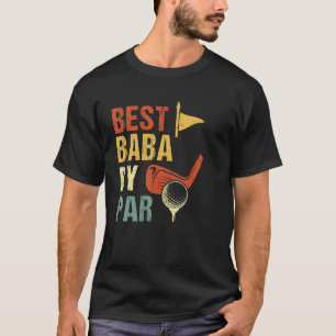 Herren Best Baba By Par  Golf T-Shirt