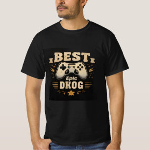 Herren „Best Epic DAD“ Gamer Geburtstags T-Shirt