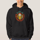 Herren Bier Ich heirate Junggesellenabschied Hoodie (Vorderseite)