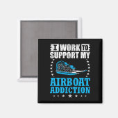 Herren Boot Reiter Airbooting Airboot Kapitän Boot Magnet (Vorderseite/Rückseite)