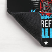 Herren Bootfahrer Airbooting Airboot fahren Boot Mousepad (Ecke)