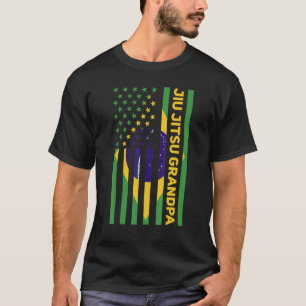 Herren Brasilianisches Jiu Jitsu Opa Amerikanische T-Shirt