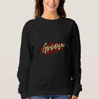 Herren Bräutigam Retro Junggesellenparty Sweatshirt