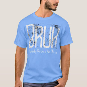 Herren Bruh Früher bekannt als Onkel Meme Lustiger T-Shirt
