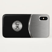 Herren Business Professional Monogramm Case-Mate iPhone Hülle (Rückseite (Horizontal))