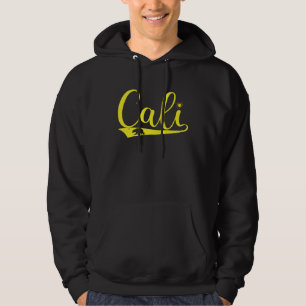 Herren Cali Kalifornien Bär CA Republik Hoodie