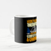Herren Camping Lagerfeuer Camp Leben Wald Camper Kaffeetasse (Vorderseite Links)