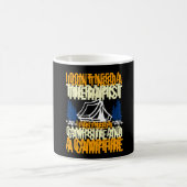 Herren Camping Lagerfeuer Camp Leben Wald Camper Kaffeetasse (Mittel)