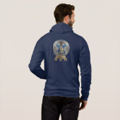 Herren CKS Ranger Zip-Up Kapuzenpullover Version 1 Hoodie (Schwarz voll)