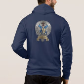Herren CKS Ranger Zip-Up Kapuzenpullover Version 1 Hoodie (Rückseite)
