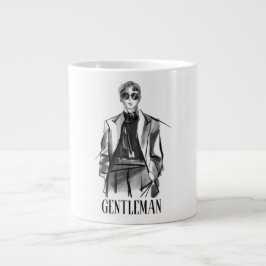 Herren-Coffee-Mug im eleganten Stil Jumbo-Tasse