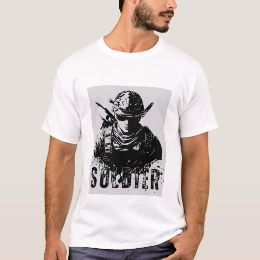 Herren Cool und Casual T-Shirt (Vorderseite)