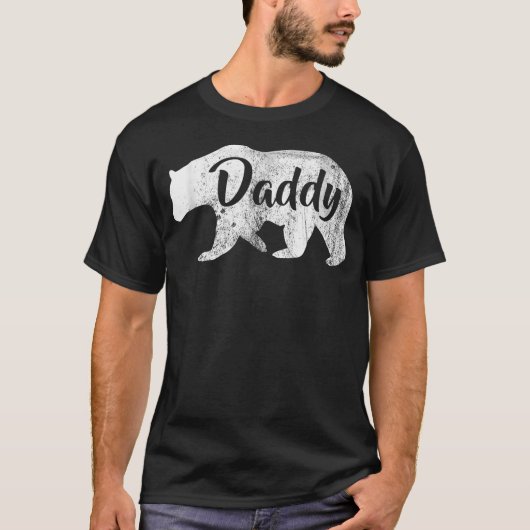 Herren Daddy Bear Awesome T-Shirt (Vorderseite)