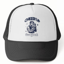 HERREN-DADDY-CHEER-UP-LASTWAGENFAHRERMÜTZE
