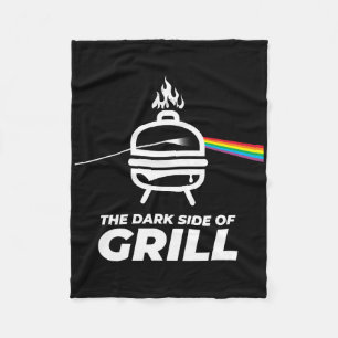 Herren Damen Kinder Die dunkle Seite des Grill Bbq Fleecedecke