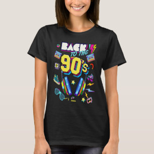 Herren Damen Kinder Vintage Retro Zurück zu 90er J T-Shirt