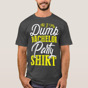 Herren Das ist meine dumme Junggesellenparty T-Shirt