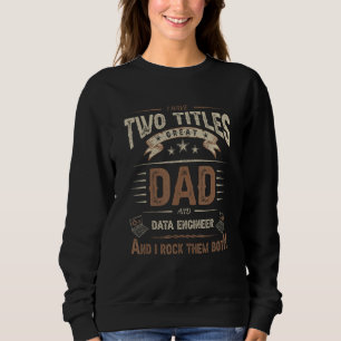 Herren Data Engineer Witze Engineering Zitate Zwe Sweatshirt