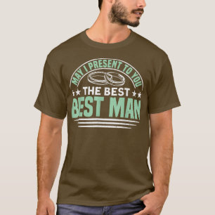 Herren Der Beste Trauzeuge Junggesellenabschied T-Shirt