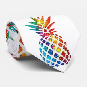 Herren Designer Krawatten Ananas