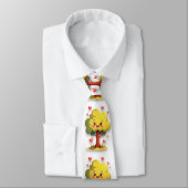 Herren Designer Krawatten Baum Rote Herzen (Gebunden)