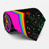 Herren Designer Krawatten Blumenmuster (Gerollt)