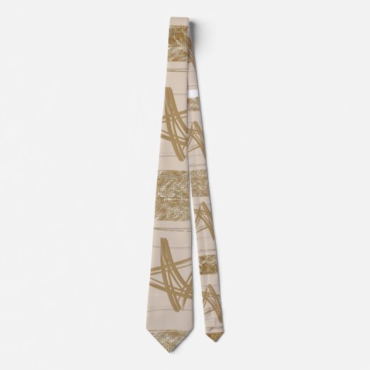Herren Designer Krawatten Braun (Vorderseite)
