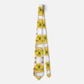 Herren Designer Krawatten Bumblebee (Vorderseite)