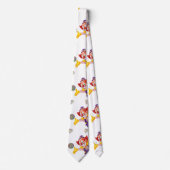 Herren Designer Krawatten Clown (Vorderseite)