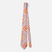 Herren Designer Krawatten Erdbeere (Vorderseite)