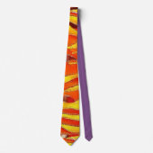 Herren Designer Krawatten Feuer (Vorderseite)
