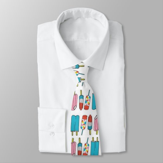 Herren Designer Krawatten Popsicles (Gebunden)