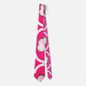 Herren Designer Krawatten Rosa (Vorderseite)
