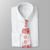 Herren Designer Krawatten Rot (Gebunden)