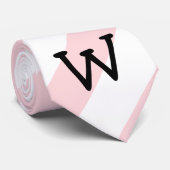 Herren Designer Krawatten Stylisch Pink & Weiß ges (Gerollt)