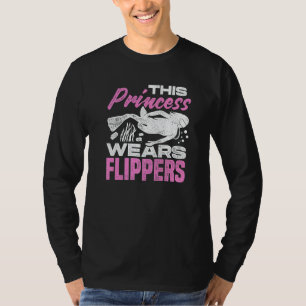 Herren Dieser Prinz trägt Flossen Taucher Scuba-Ta T-Shirt