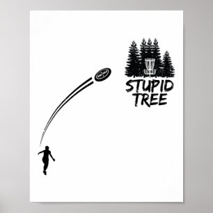 Herren Disc Golf Shirt Lustiges Frisbee Dad Jungen Poster
