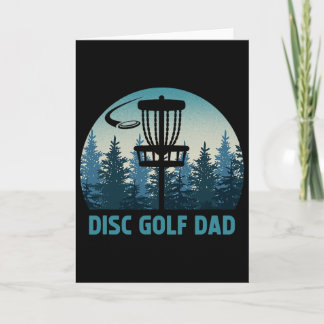Herren Disc Golf Vater Vintage Vatertag Frisbee Lo Karte
