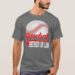 Herren Distressed Retro Baseball Schwiegervater Mä T-Shirt